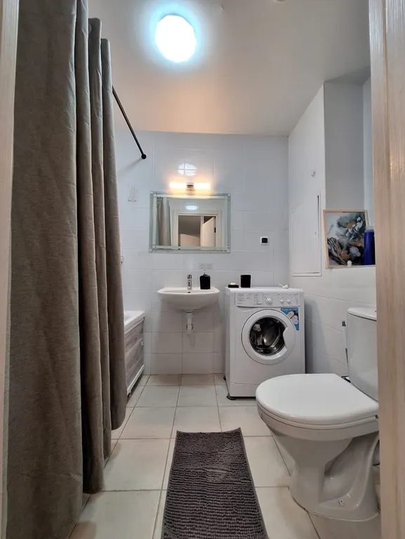 Просторная квартира с двумя санузлами