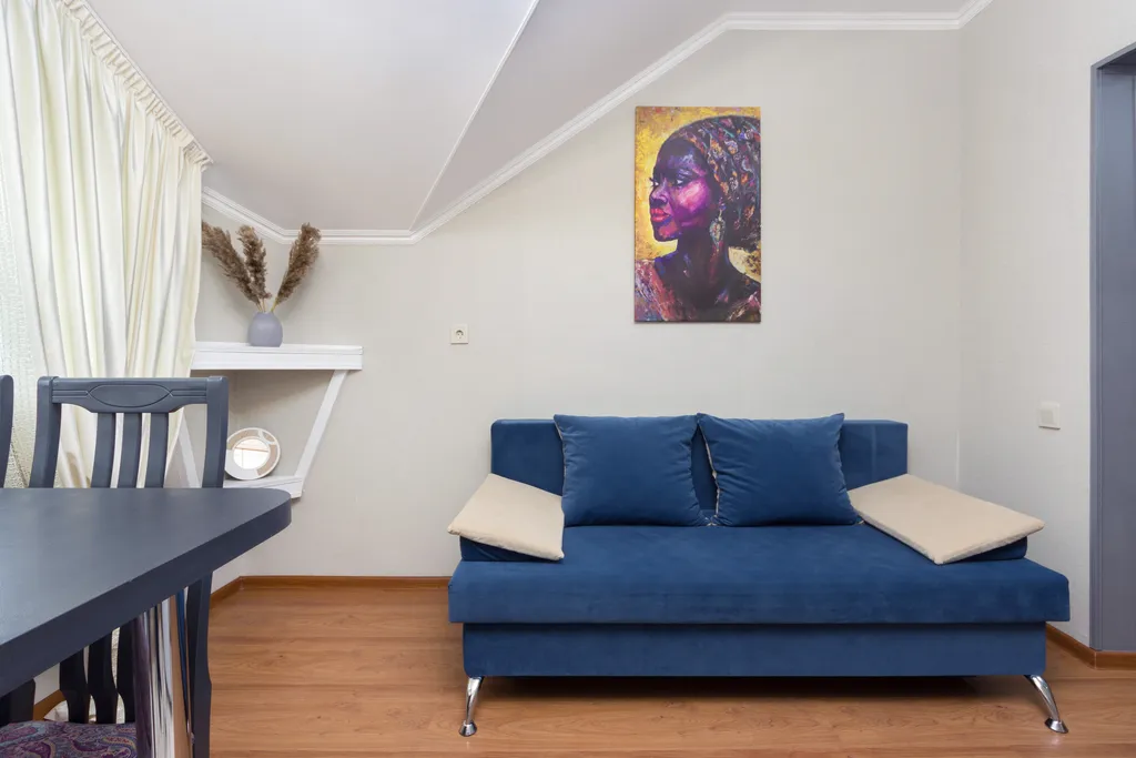 Квартира с балконом с видом на горы