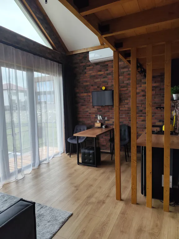 Апартамент на горе с видом на море и сад