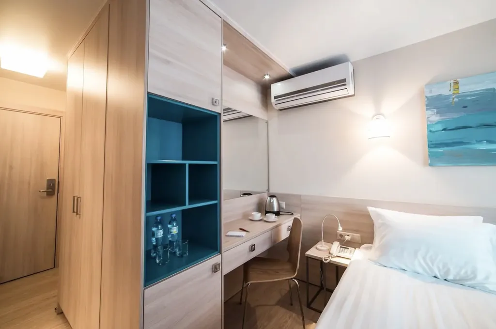 Стандартный двухместный номер с двумя кроватями