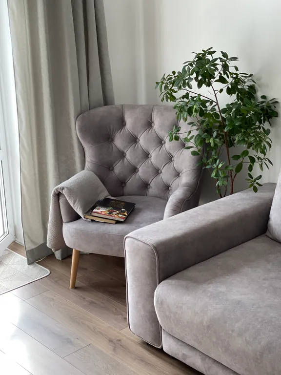 Просторная двухкомнатная квартира в самом центре города