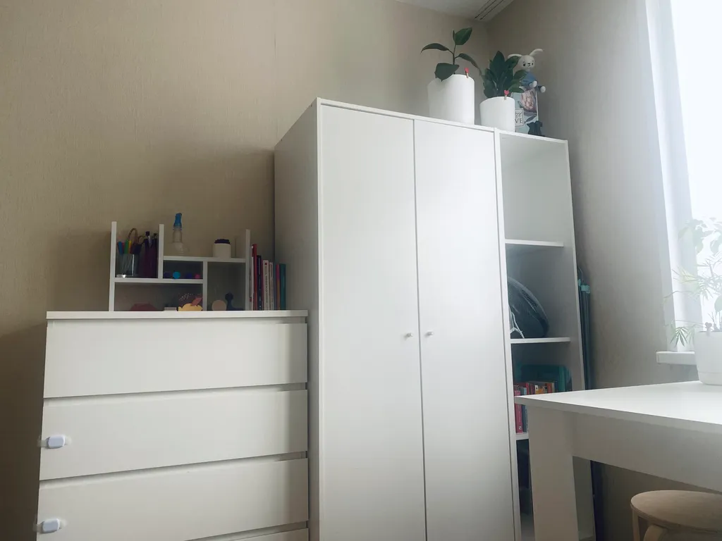 Уютная студия с видом на закат