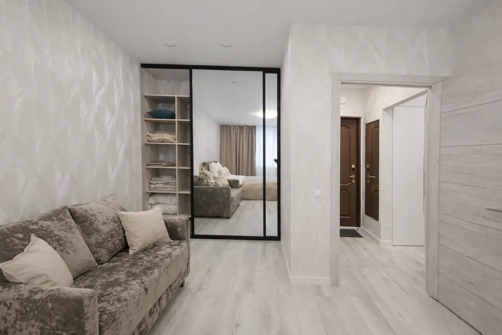 Современная 1 комн. квартира с евроремонтом