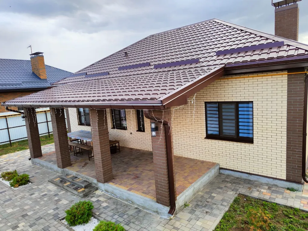 Загородный дом с баней