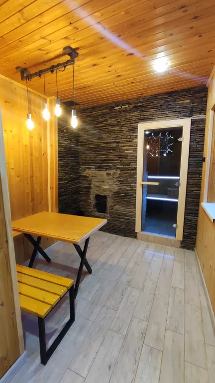 Коттедж с видом на горы и горную речку