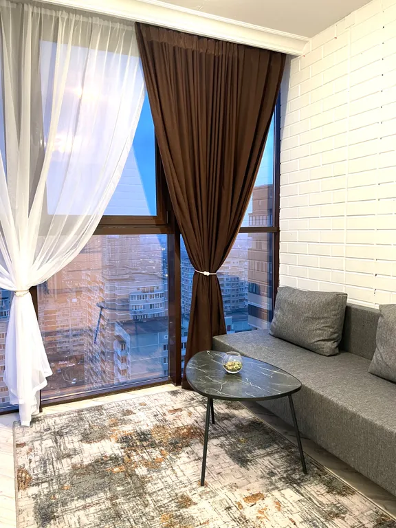 Квартира Квартира Шикарная видовая евродвушка 24 этаж в ЖК Маршал — Краснодар