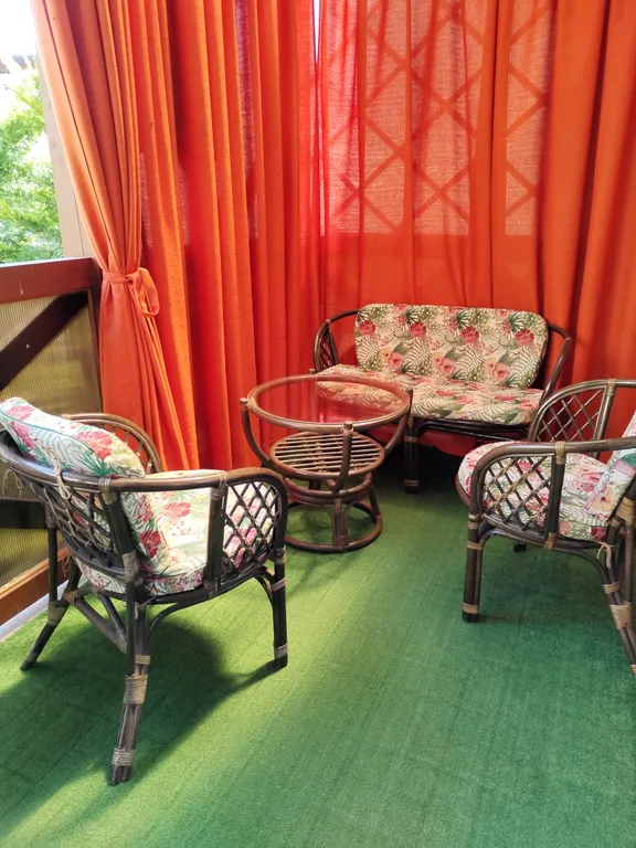 Студия с уютной верандой