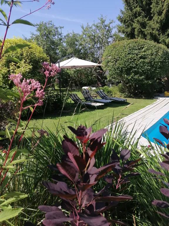 Домик в деревне с бассейном