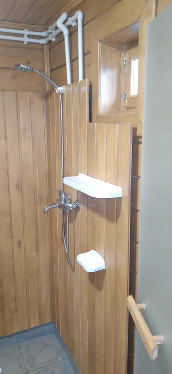 Уютный домик Островок с баней на дровах