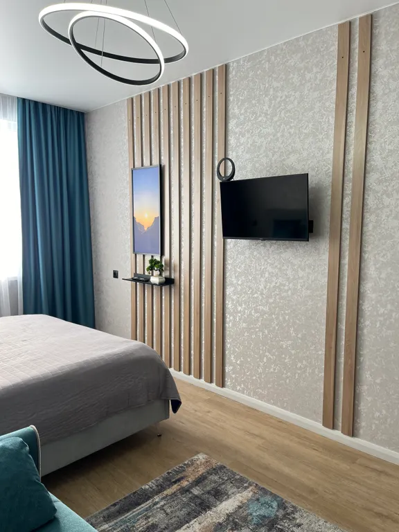 Апартамент с дизайнерским ремонтом