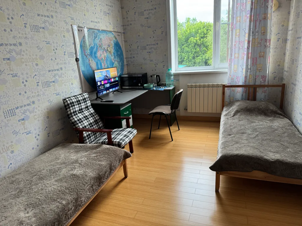 2х комнатная квартира с кондиционером на 2 этаже