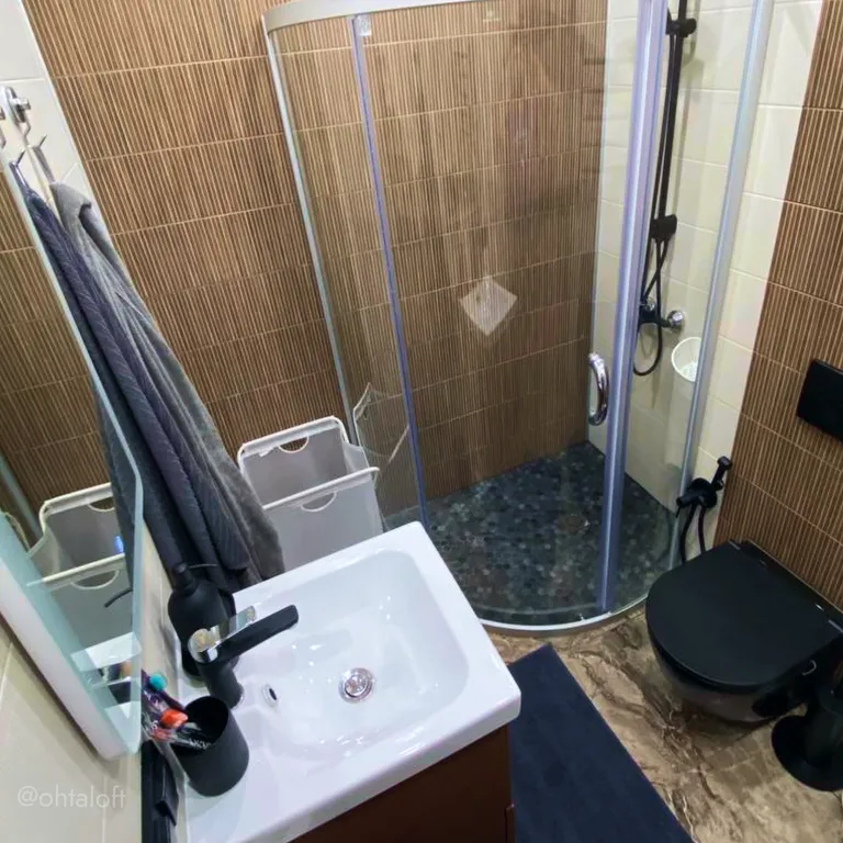 Ohtaloft апартаменты с террасой рядом с Охта парком