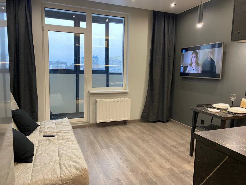 Квартира Дизайнерская уютная студия — аренда посуточно в Кудрово