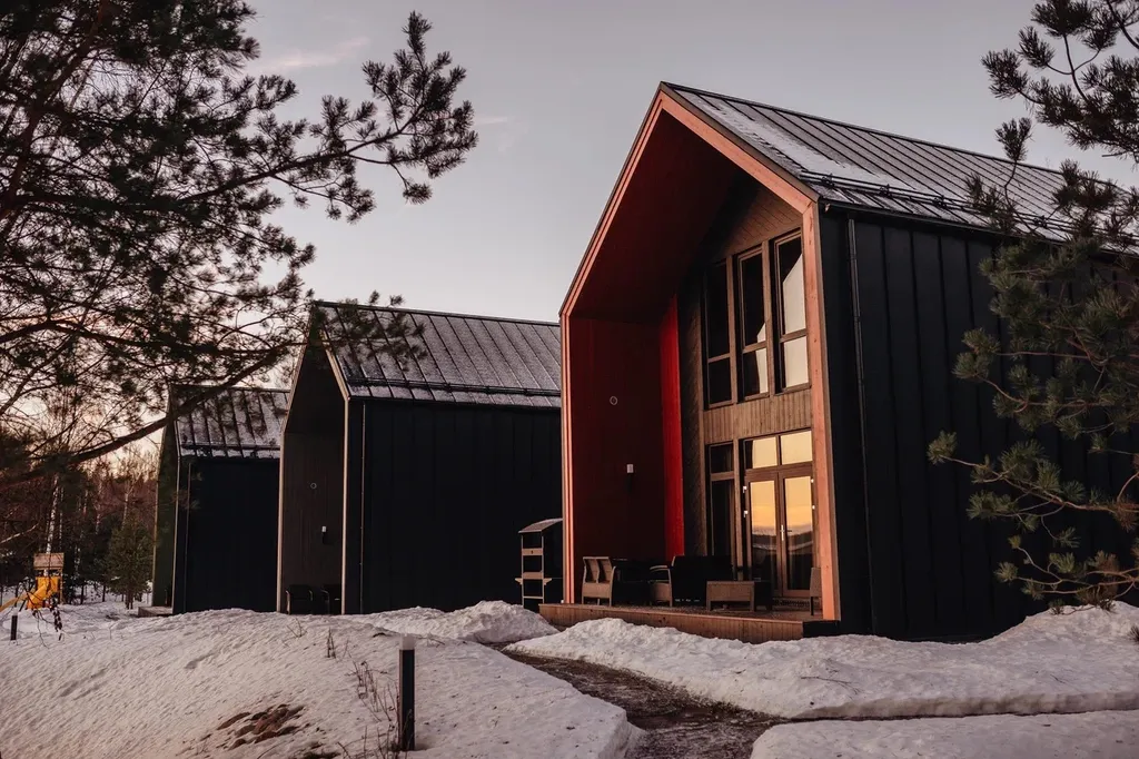 Коттедж Душевный отдых в гостевом комплексе Saima Club — аренда посуточно в Выборг