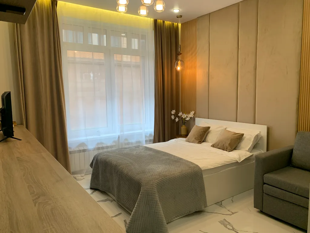 Квартира Новая студия возле Белоусовского парка в ЖК премиум класса — аренда посуточно в Тула