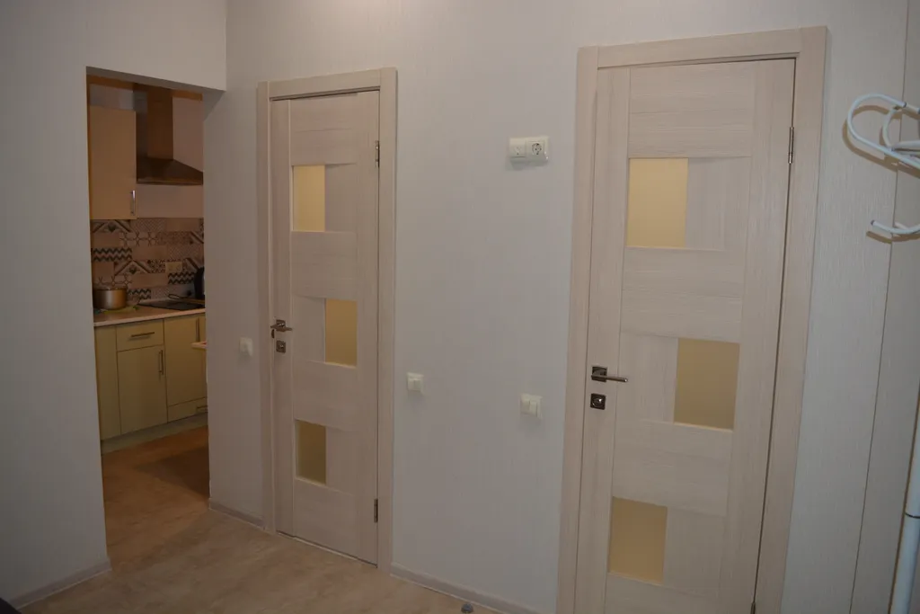 Двухкомнатная квартира у моря с немноголюдным пляжем