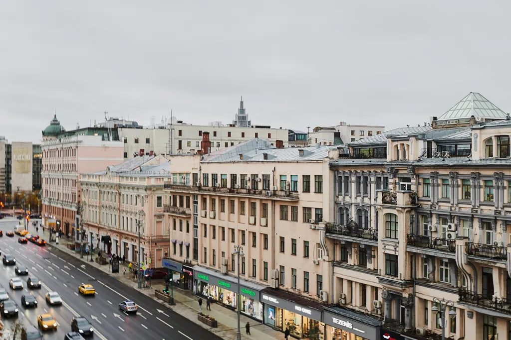 Квартира Квартира Новая трешка с видом на Тверскую — Москва