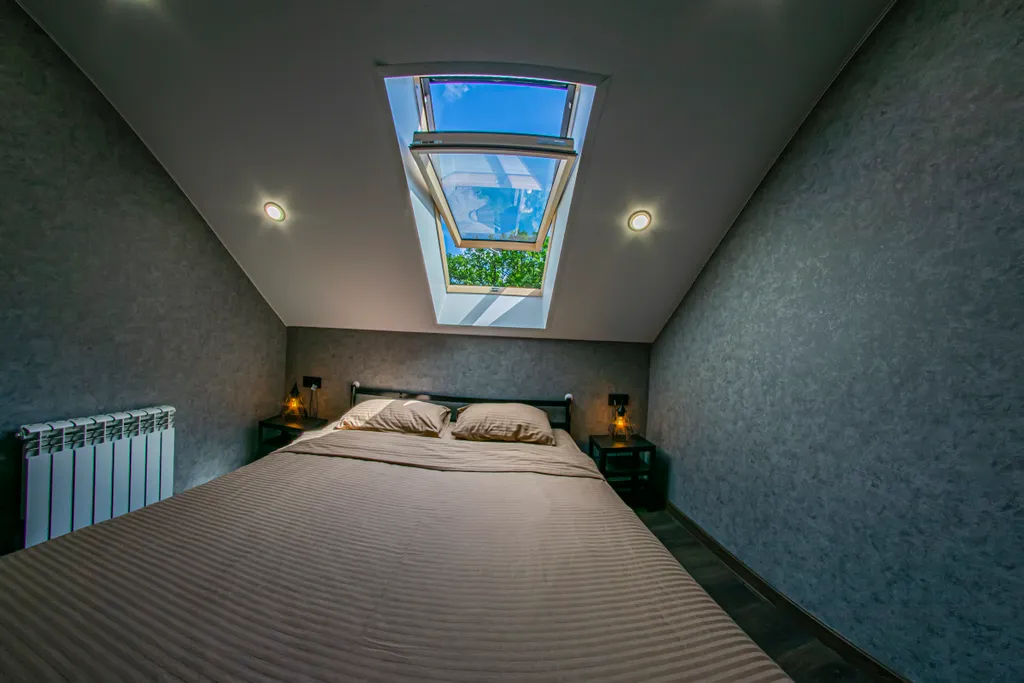 Просторный коттедж Лофт-хаус для большой компании с бассейном и сауной