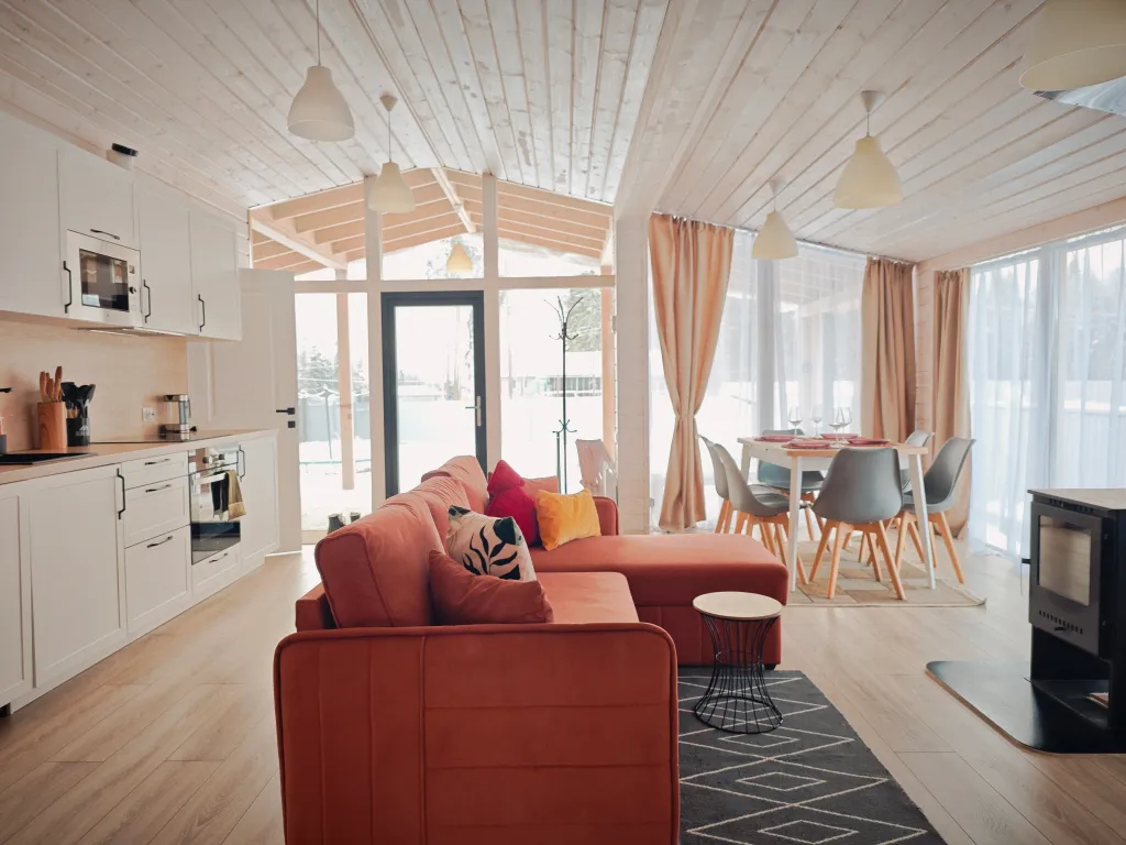 Дом у леса с камином