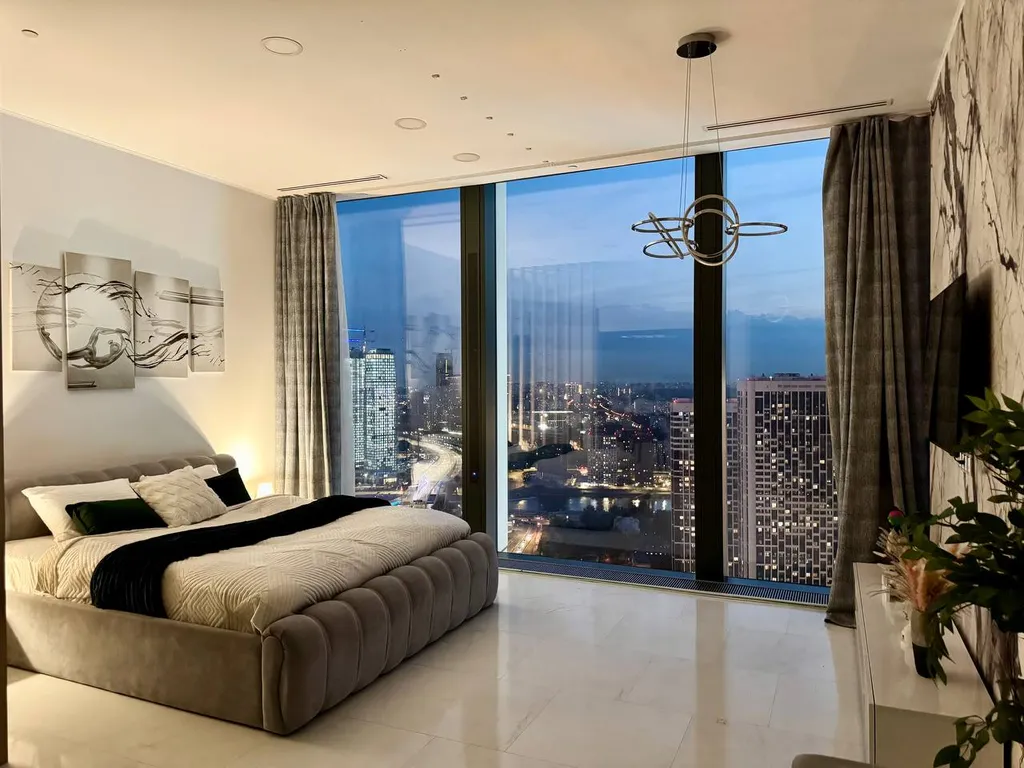 Квартира Квартира Sky City Moscow Уютная студия с Аэрохоккеем в Москва Сити. — Москва