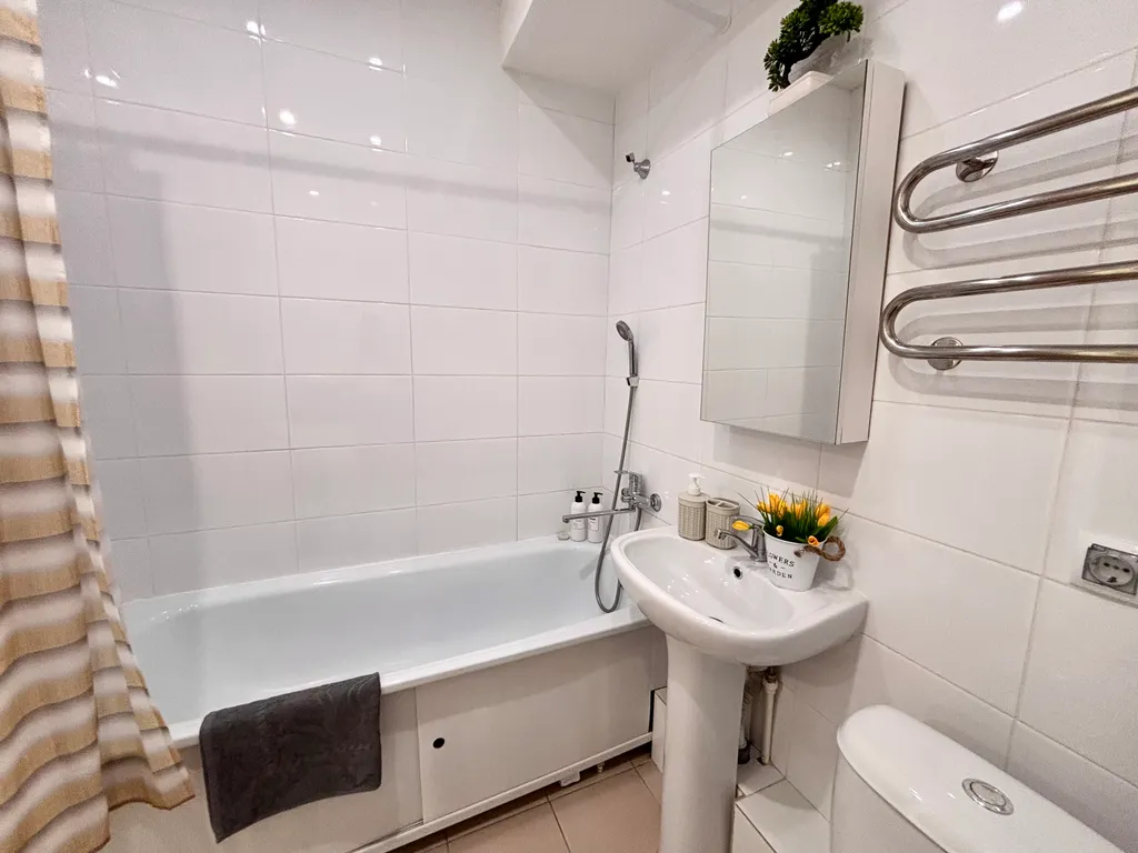 Евродвушка у аквапарка в прекрасном тихом районе (до 5 гостей)