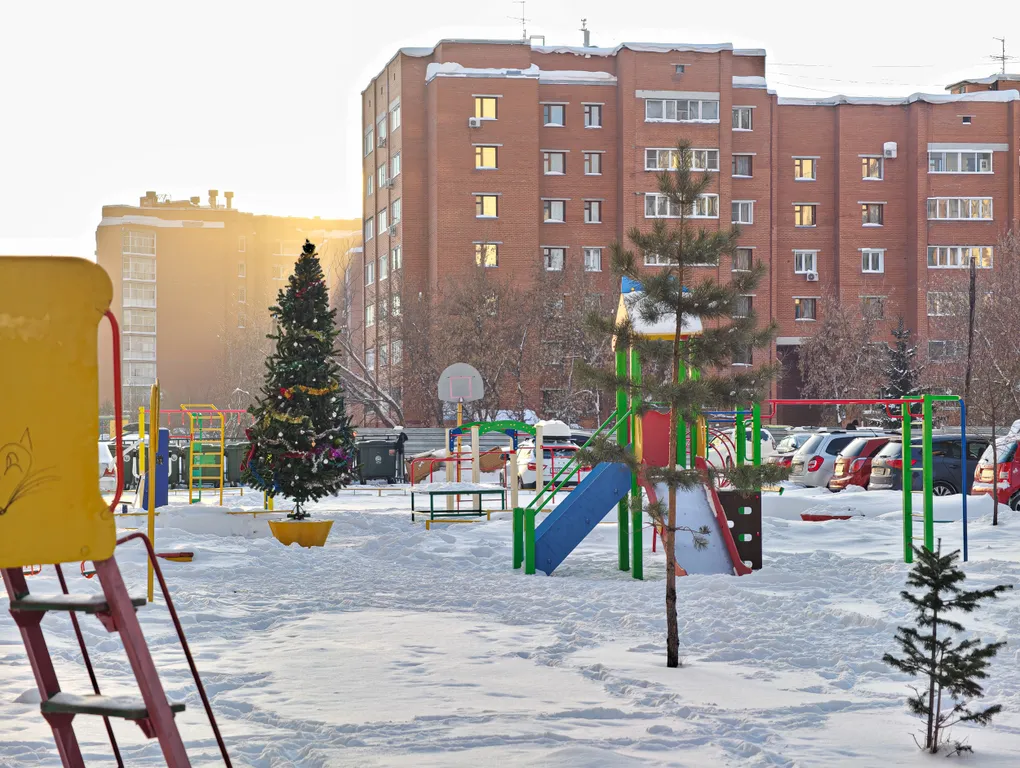 Квартира в новом доме в центре города