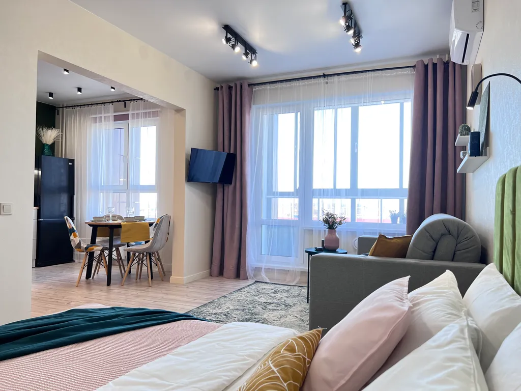 Квартира Квартира Family apartments green island — Новосибирск