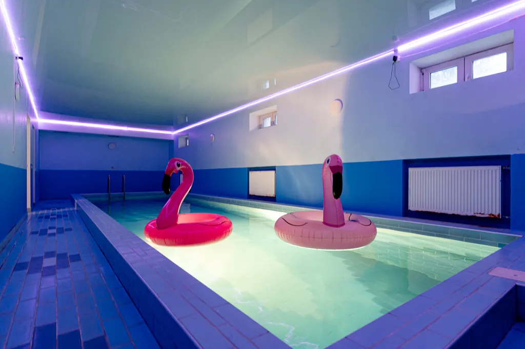 Дом с бассейном и сауной