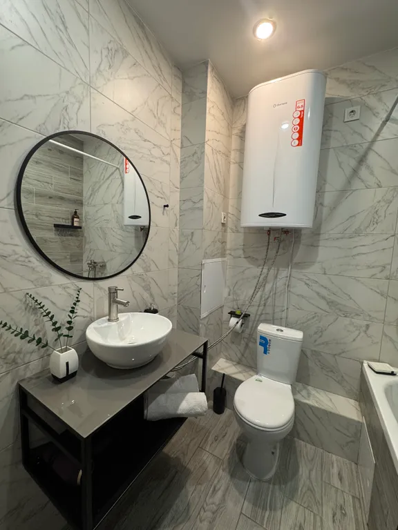 Квартира в новом доме с красивым видом на город