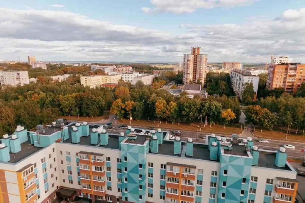 Квартира Квартира Милая студия с французским окном — Нижний Новгород