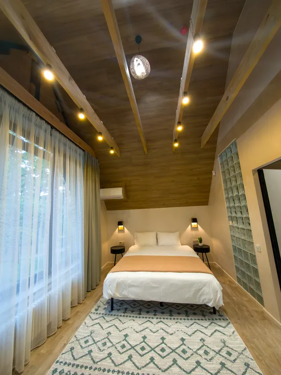 Двухуровневые апартаменты в тихом пространстве