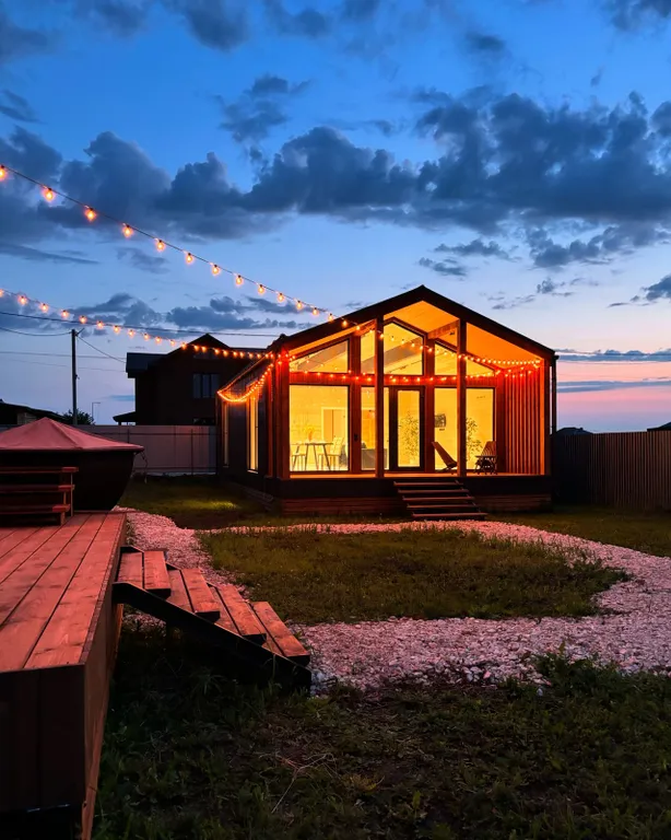 Коттедж Просторный барн-хаус с сауной и чаном рядом с Казанью — Столбище