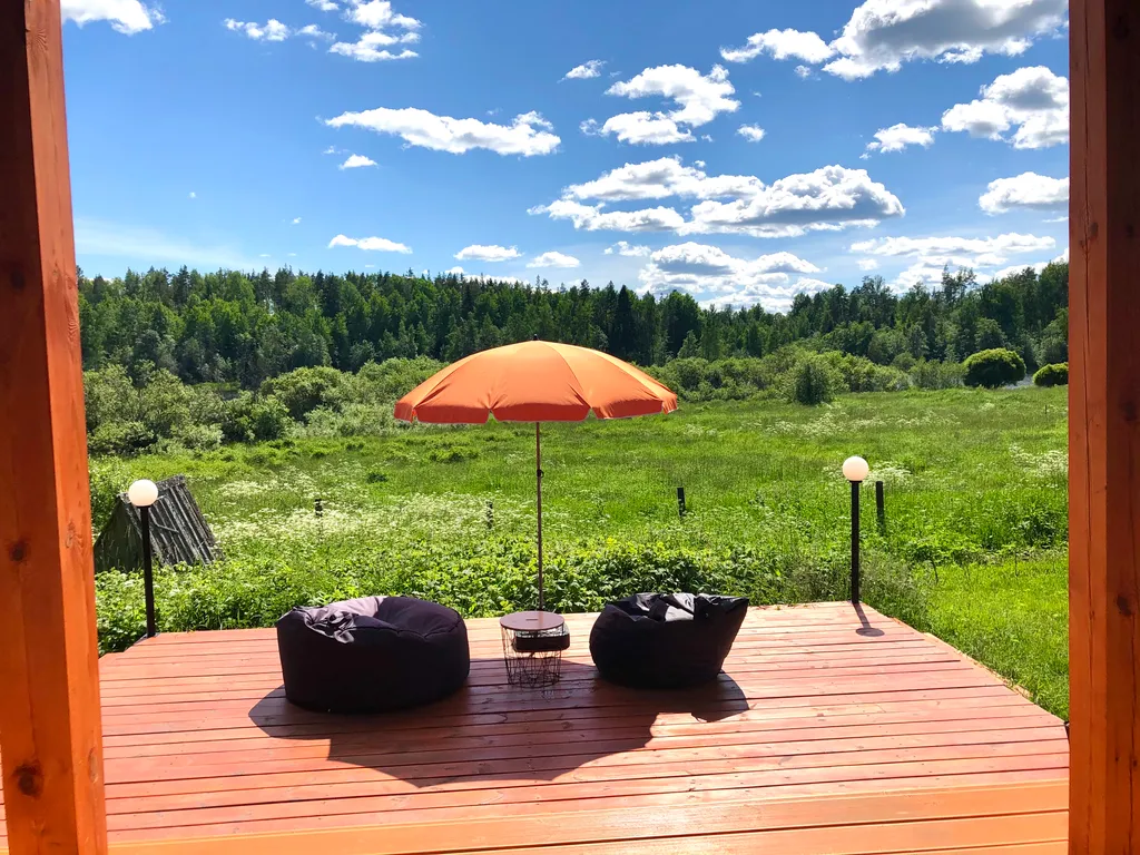 Коттедж Коттедж Шале у озера — Приозерск