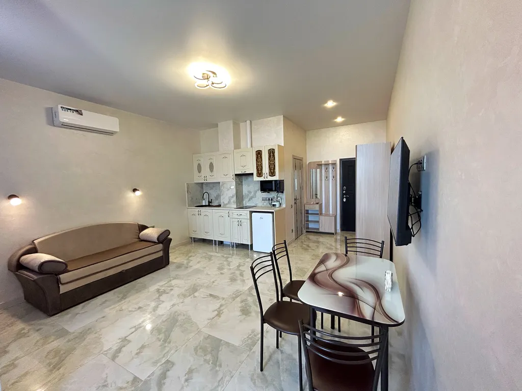 Квартира Квартира Уютная студия в ЖК Грин Сейл — Сириус