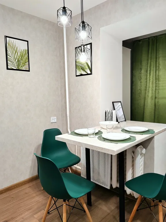 Стильная квартира с дизайнерским ремонтом курортный стиль в центре