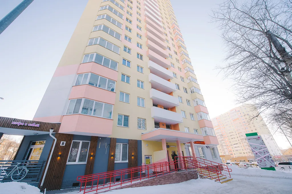 Стильные апартаменты Abri Luxe в центре с видом на город