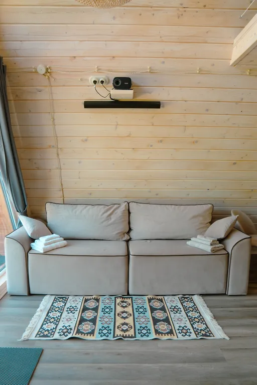 Уютный домик A-frame