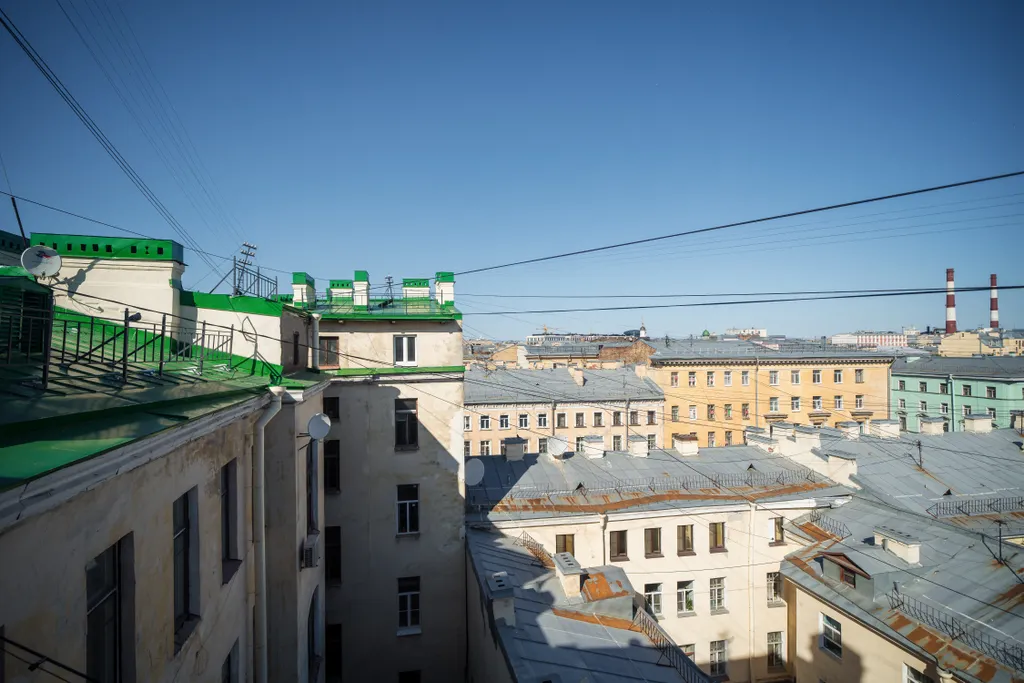 Квартира Квартира True Loft with great view — Санкт-Петербург