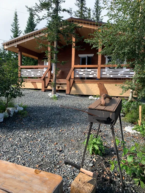 Домик в Геше: снег снаружи, тепло внутри