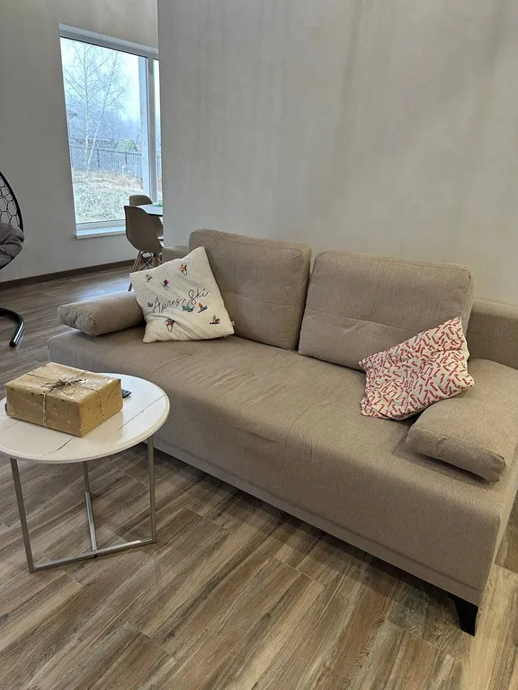 Уютный сканди коттедж с сауной