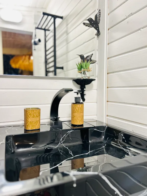 Африканский бунгало с банным чаном