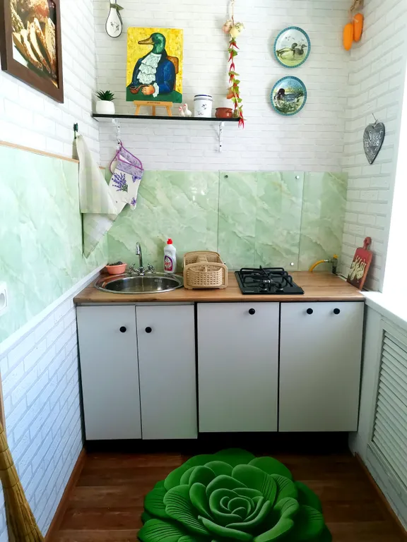 "Сутками с утками". Квартира на Охотном Лугу в тихом, живописном месте