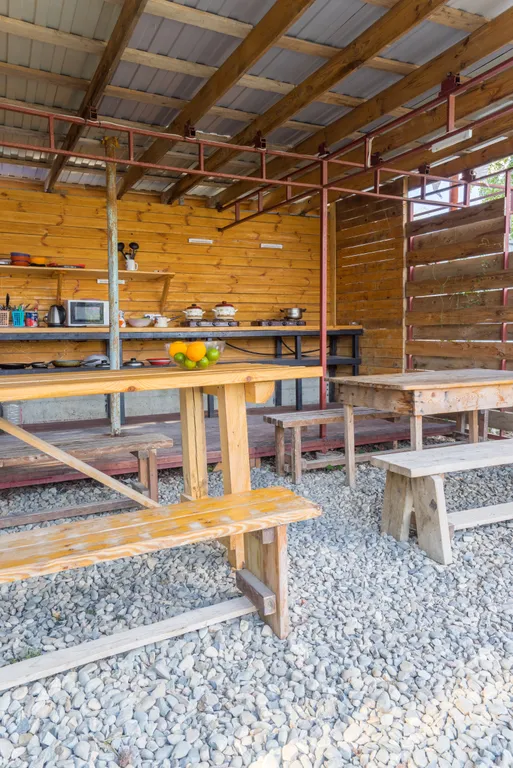 Семейный 2-комнатный с террасой и мини-кухней