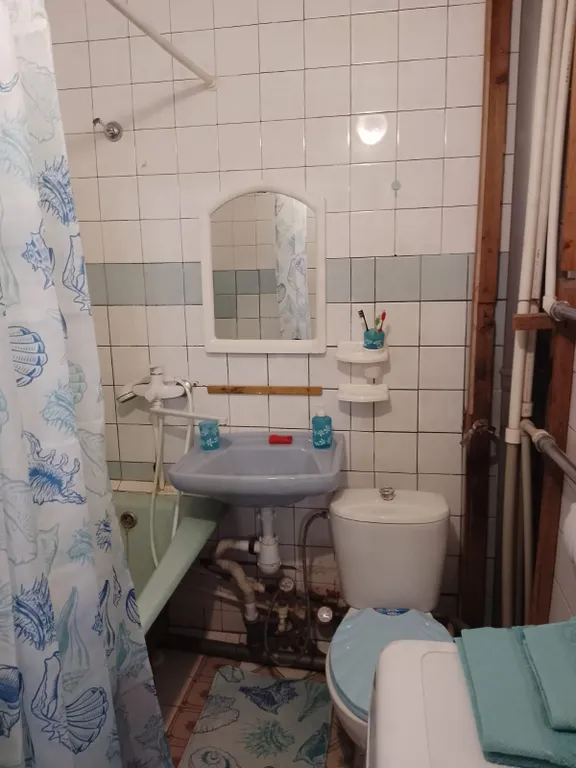 Квартира Просторная 2-комнатная квартира с видом на море только для вас — Ейск