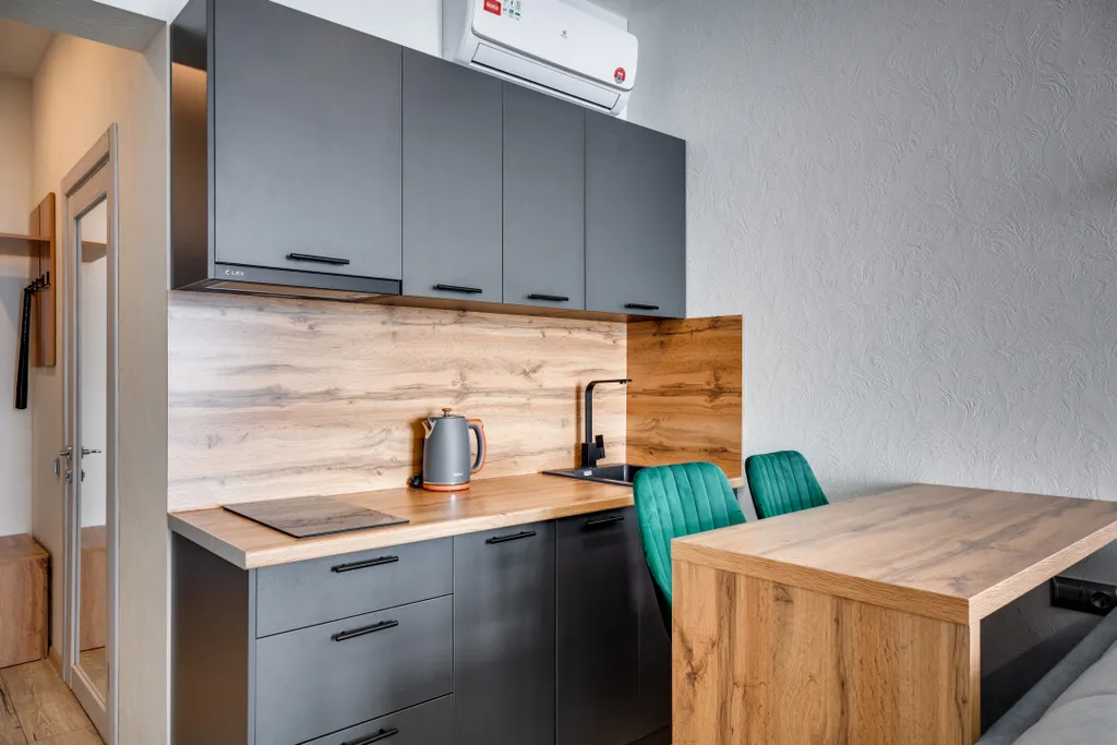 Студия люкс с видом на море у пляжа