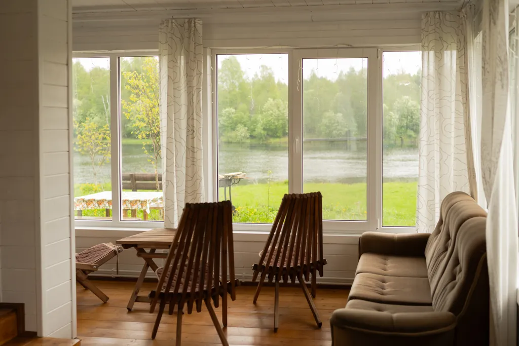 Отдых в Карелии у своего берега реки Шуя