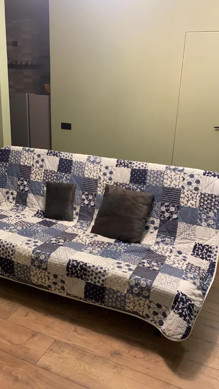 Зелёная студия в элитном доме города