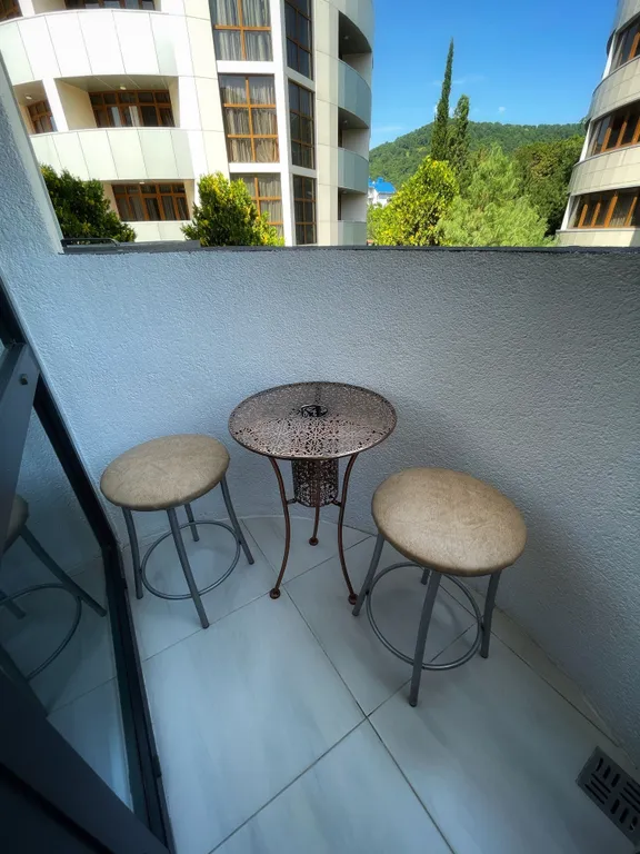 Апартаменты в 3 минутах от моря с маленьким балконом