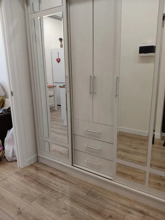 Видовая студия с дизайнерским ремонтом