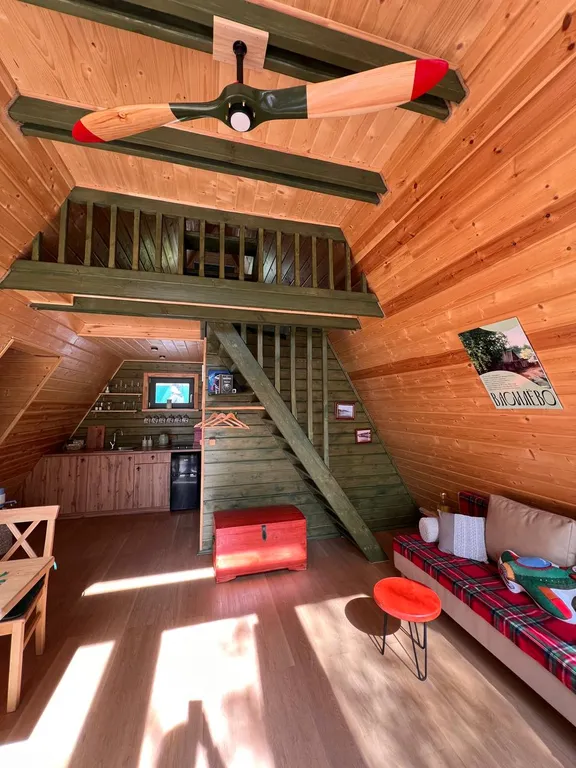 Треугольный домик Василево с баней и чаном